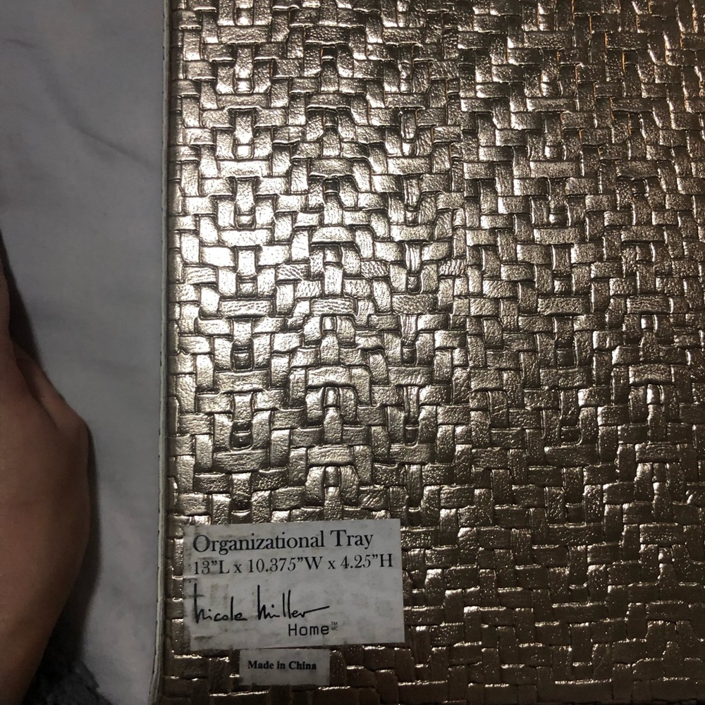 Gold basket - Picture 3 of 4
